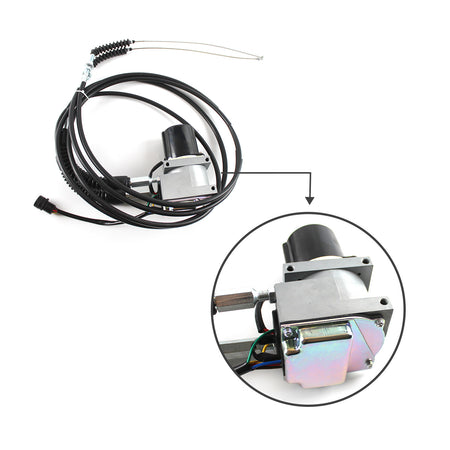 7Y-5558 126-3019 Throttle Motor with 2 Cables 5 Pins for Caterpillar E320 320A - Sinocmp