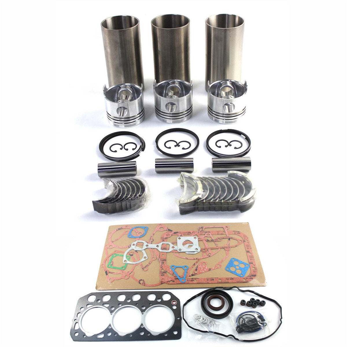 S3L S3L2 Engine Overhaul Rebuild Kit for Mitsubishi S3L2 S3L EB250 EB300 EB306 - Sinocmp