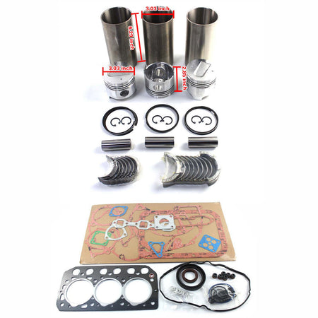 S3L S3L2 Engine Overhaul Rebuild Kit for Mitsubishi S3L2 S3L EB250 EB300 EB306 - Sinocmp