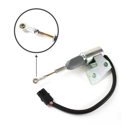3930658 J930658 J931167 Shutoff Solenoid Valve for Cummins 4BT 6BT C8.3 - Sinocmp