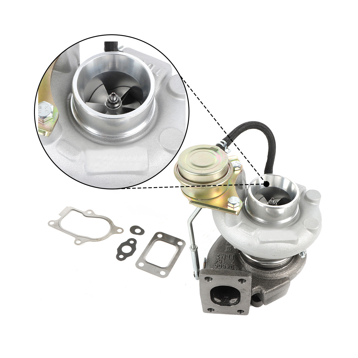 TD04HL Turbocharger 1G574-17010 49189-00911 for Kubota V3800 Engine - Sinocmp