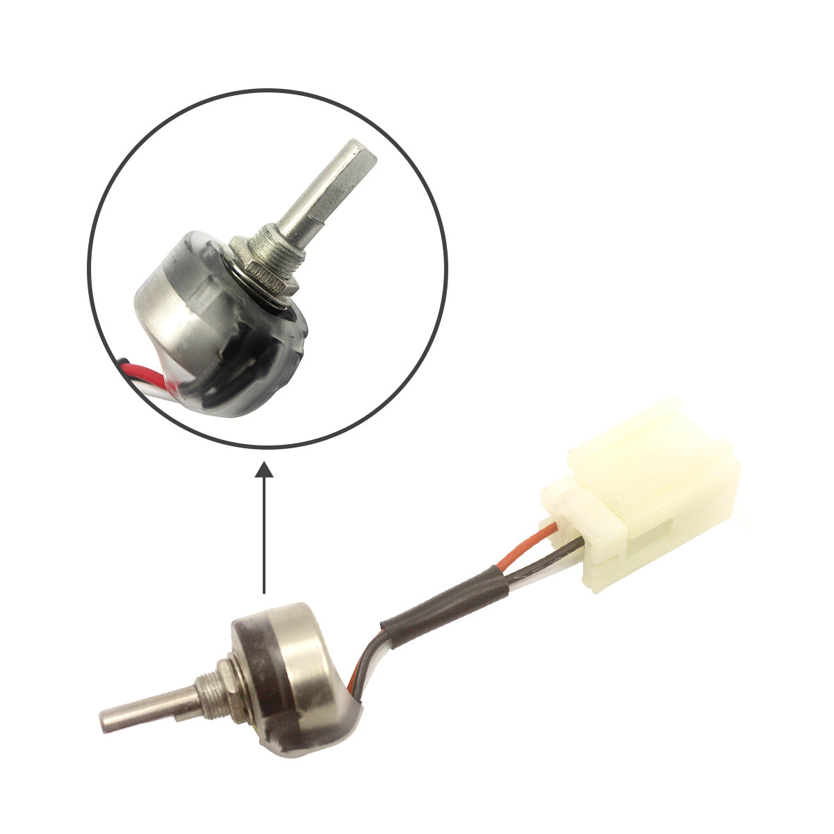 22U-06-22380 Throttle Knob for Komatsu PC300-8 PC200-8 - Sinocmp