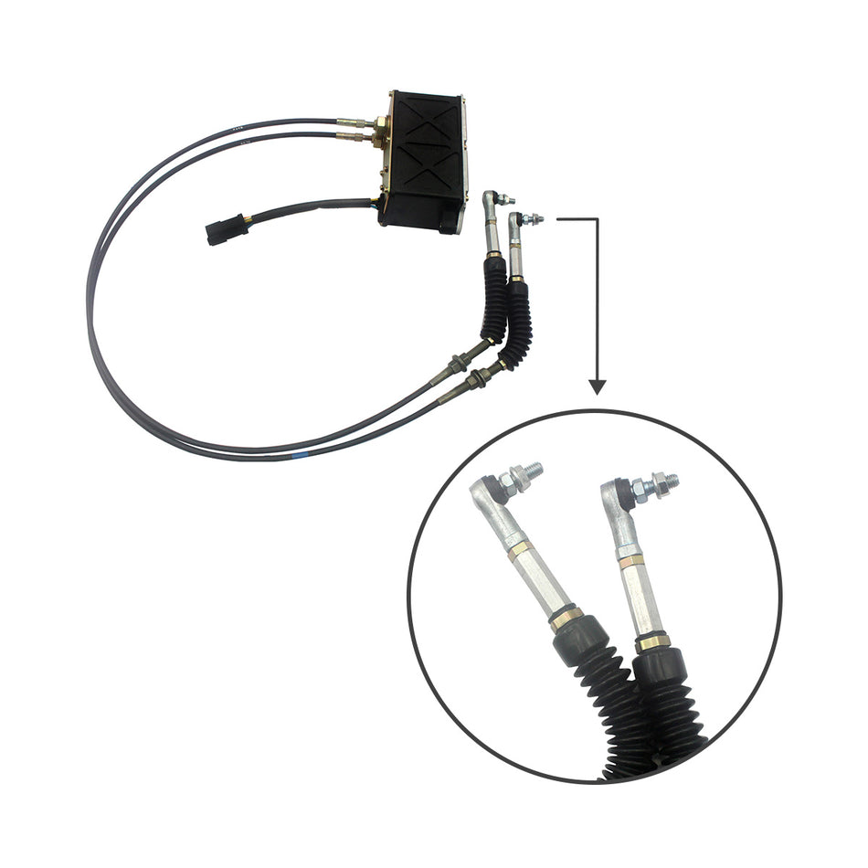 139-3917 1393917 Throttle Motor with 2 Cables 6 Pins for CAT 312B E311B 320B - Sinocmp