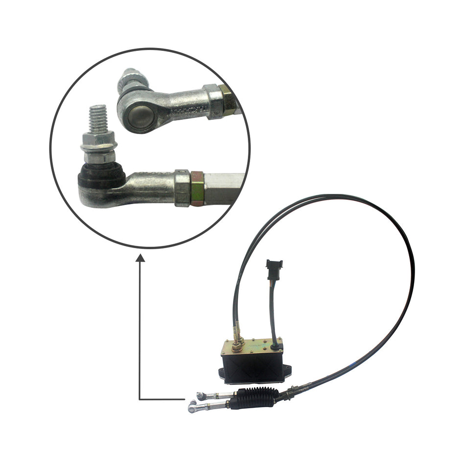 247-5211 2475211 Governor Throttle Motor with 2 Cables 7 pins for CAT 318C 319C - Sinocmp