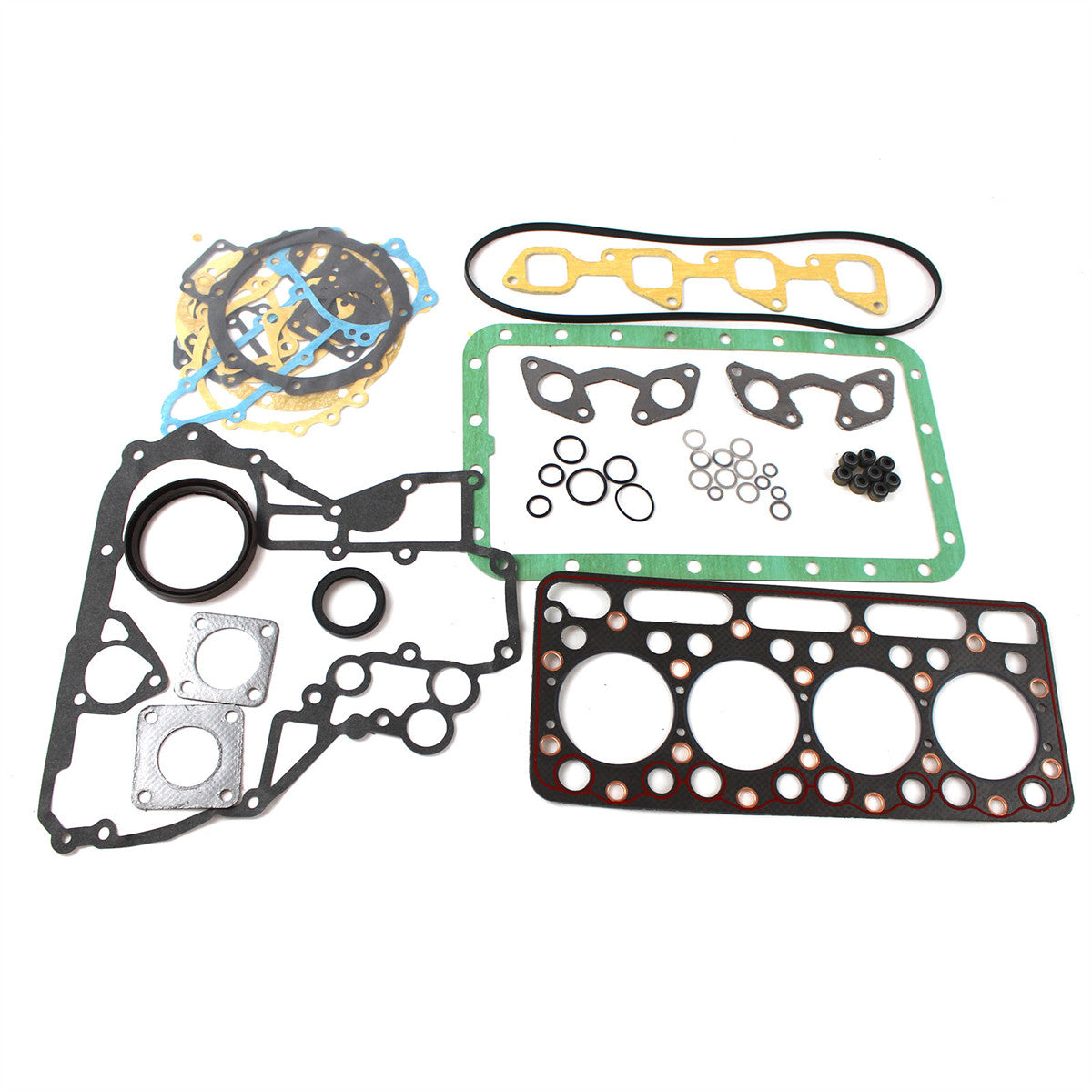 V1702 V1702B Engine Overhaul Gasket Kit for Kubota Bobcat 743 733 Excavator - Sinocmp