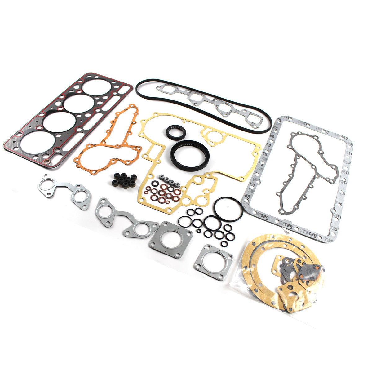 V2203 V2203B V2203T Engine Full Gasket Kit for Kubota Bobcat 753 763 Steer Loader Case 1838 - Sinocmp