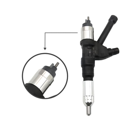 VH23670E0350 Common Rail Injector for Kobelco SK460-8 HINO P11C - Sinocmp