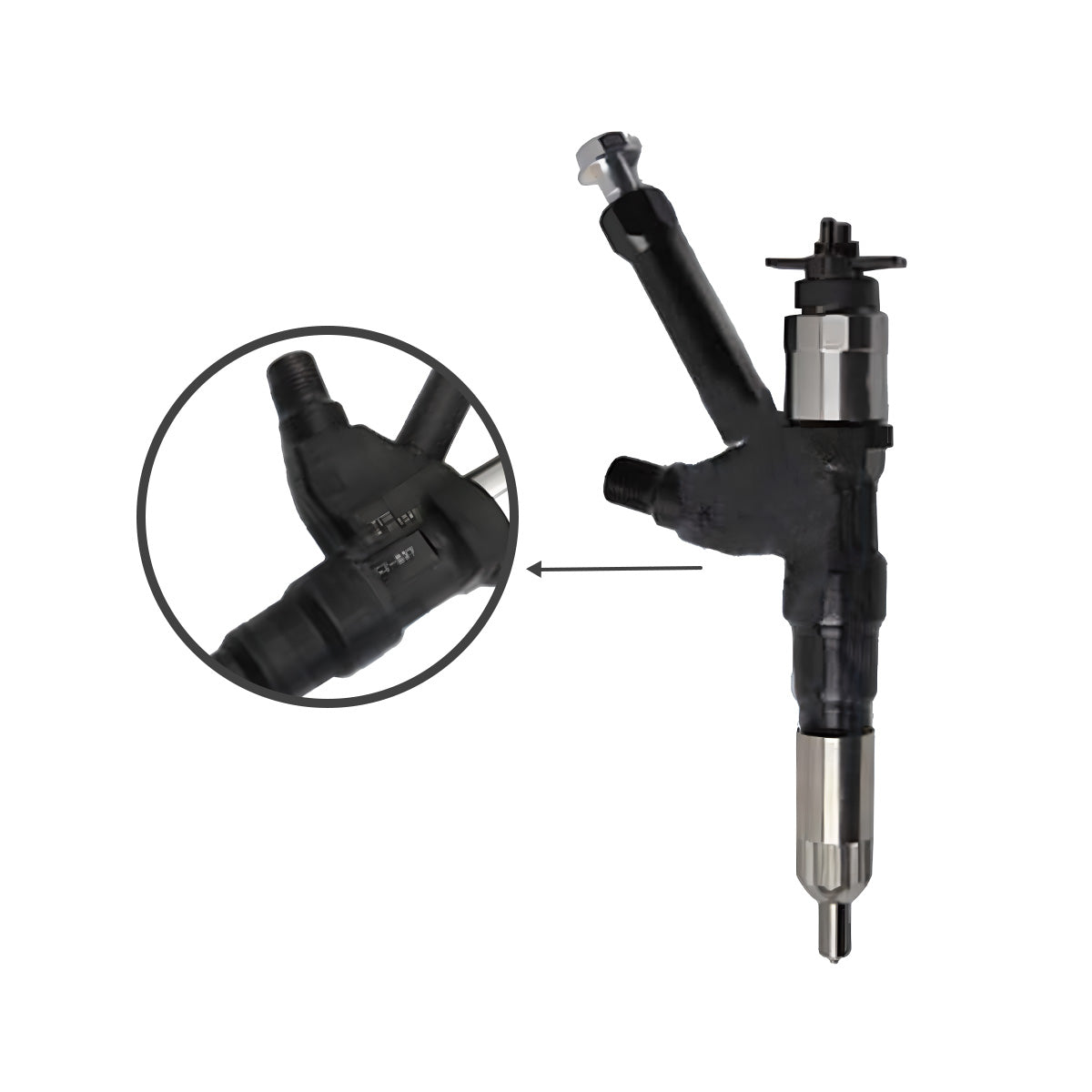 VH23670E0350 Common Rail Injector for Kobelco SK460-8 HINO P11C - Sinocmp