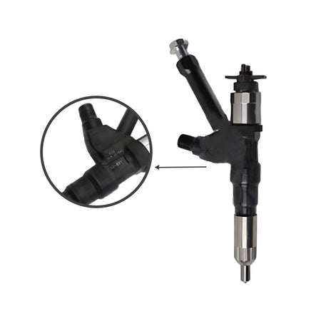 VH23670E0350 Common Rail Injector for Kobelco SK460-8 HINO P11C - Sinocmp