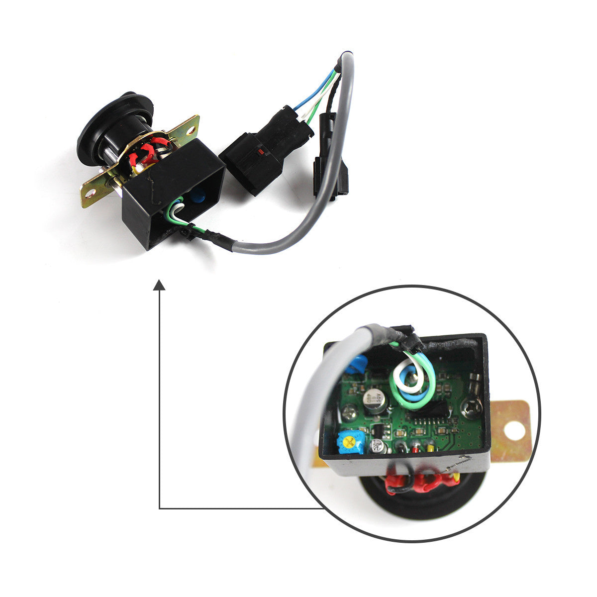 VOE14520398 VOE14503037 Throttle Knob for Volvo Excavator EC140B EC210B - Sinocmp