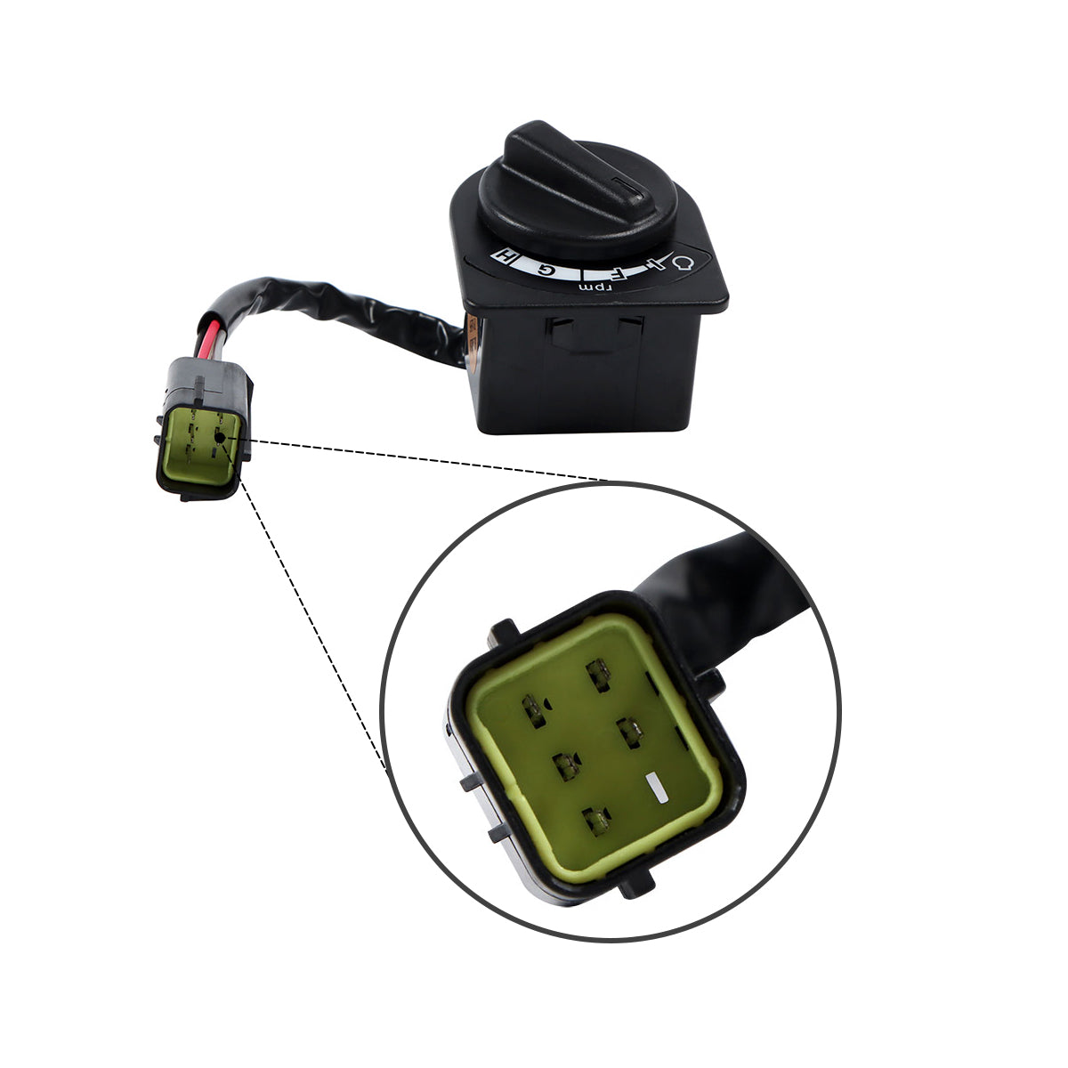 VOE14659775 VOE14708416 VOE14725311 Throttle Knob for Volvo Excavator EC250D EC460D EC480D - Sinocmp