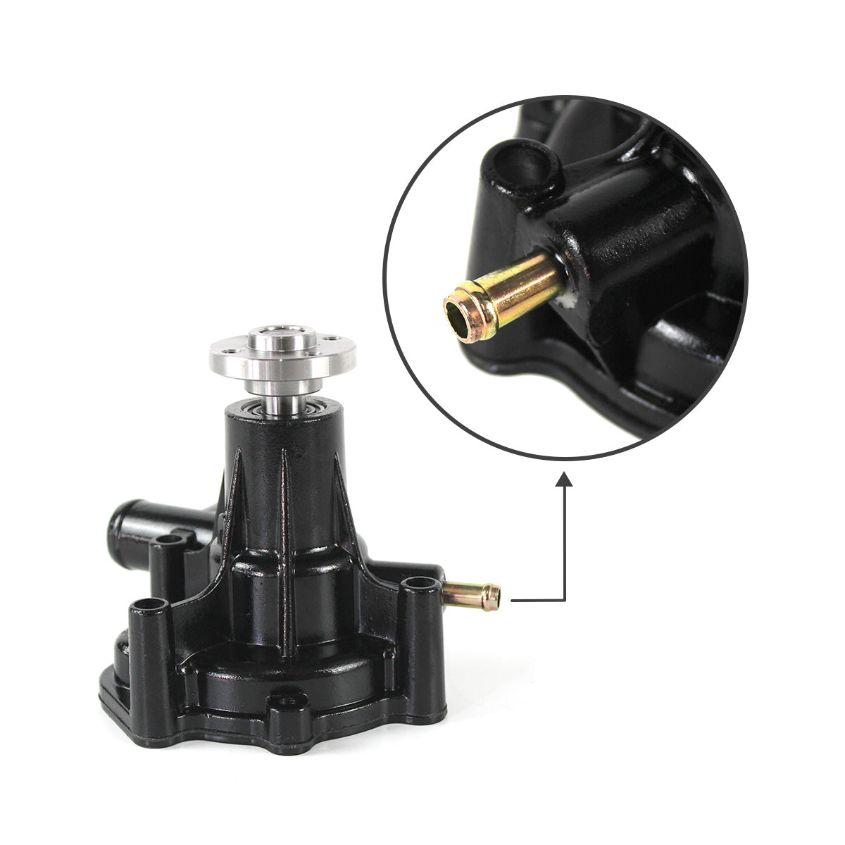 Water Pump for Yanmar 3TNE84 4TNE84 3TNV84 4TNV84 3TN84L 4TN84L 3TNE84T - Sinocmp