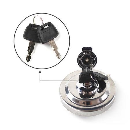 YN20P01034P2 Locking Fuel Cap for Kobelco SK210-8 Excavator - Sinocmp