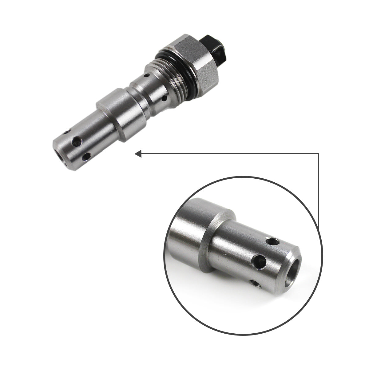 YN22E0001F5 Main Relief Valve for Hitachi EX200-1 Kobelco SK-VH70-7 - Sinocmp