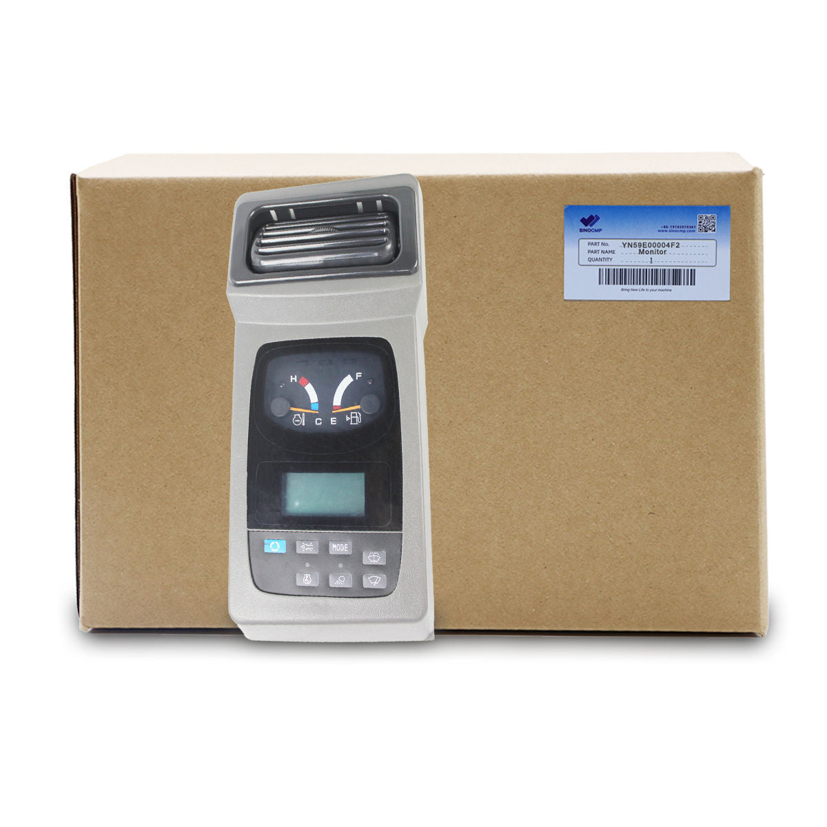 YN59E00004F2 Gauge Cluster Monitor for Kobelco SK330LC-6E SK210LC-6E SK250LC-6E - Sinocmp