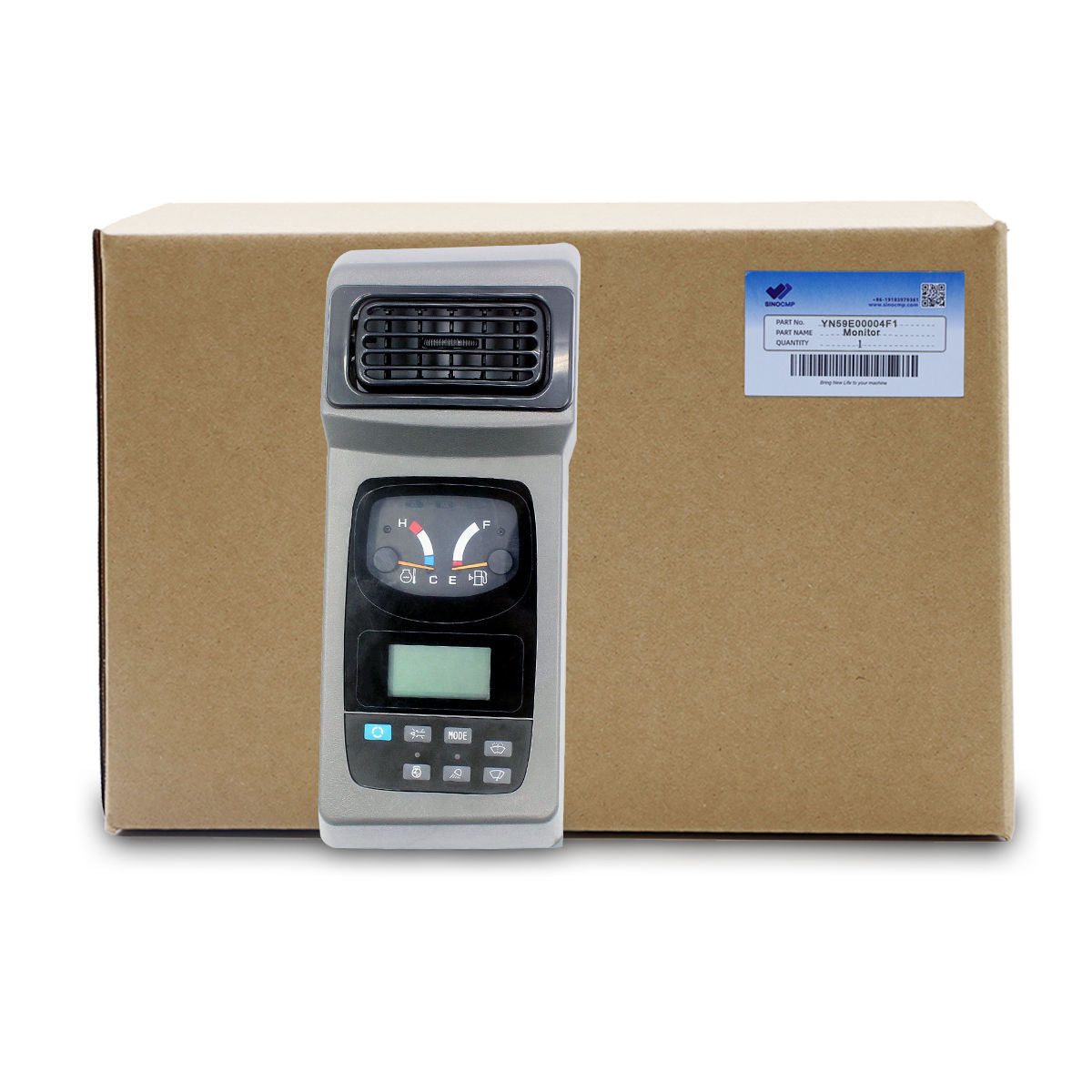 YN59S00012F1 Monitor Display Panel for Kobelco SK-6E SK200-6E SK210-6E SK250-6E - Sinocmp