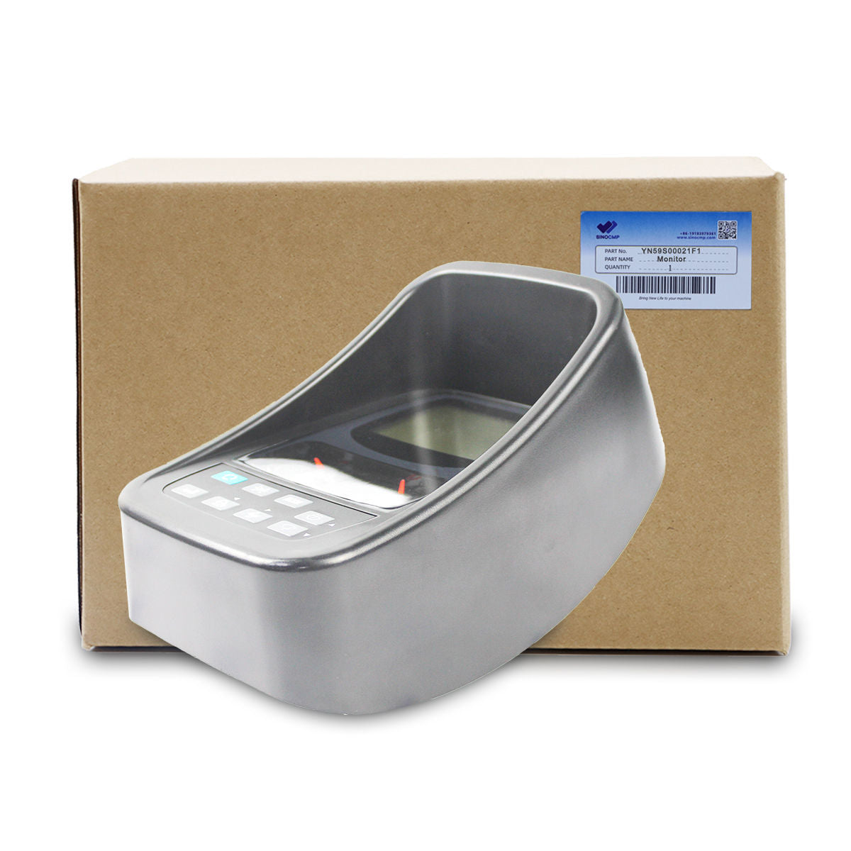 YN59S00021F1 Monitor Display Panel for Kobelco SK210-8 SK200-8 - Sinocmp