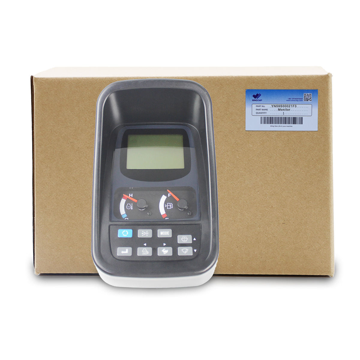 YN59S00021F3 Monitor Cluster Gauge for Kobelco SK210-8 SK170-8 SK350-8 - Sinocmp