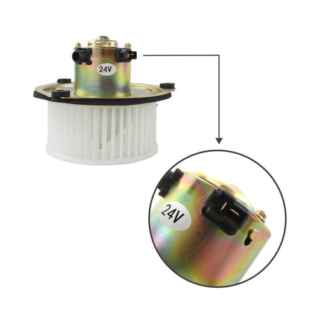 YT20M00004S047 24V Blower Motor for Kobelco SK200-6 SK290-6 SK330-6 - Sinocmp