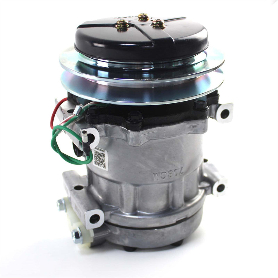 YX91V00001F1 Air Conditioning Compressor for Kobelco SK200-8 SK350-8 Excavator - Sinocmp