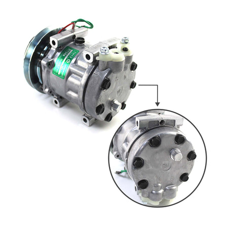 YX91V00001F1 Air Conditioning Compressor for Kobelco SK200-8 SK350-8 Excavator - Sinocmp