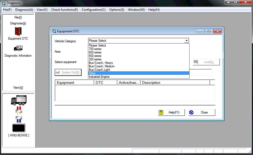Hino Bowie Software Hino-Bowie Diagnostic Tool V3.16 2021 Version for Kobelco - Sinocmp