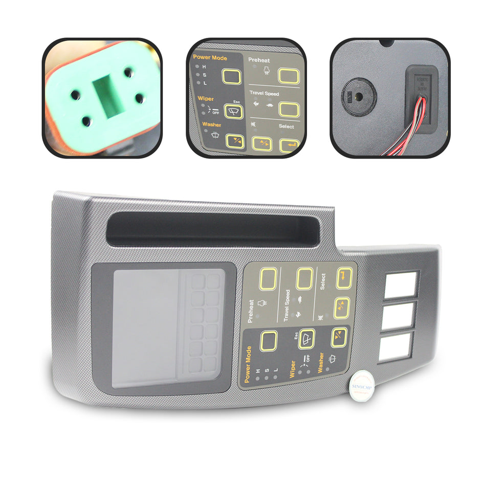 21N3-35000 21N3-35001 21N3-35002 Monitor Cluster Assy for Hyundai R110-7 R210-7 - Sinocmp