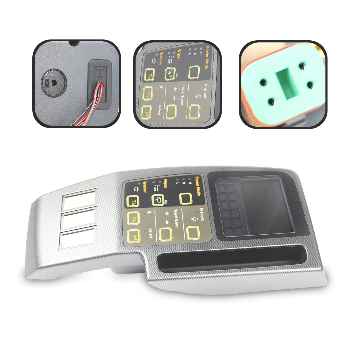 21N8-30015 21N8-30014 Monitor Cluster Gauge for Hyundai Robex R225-7 RX450-7 - Sinocmp