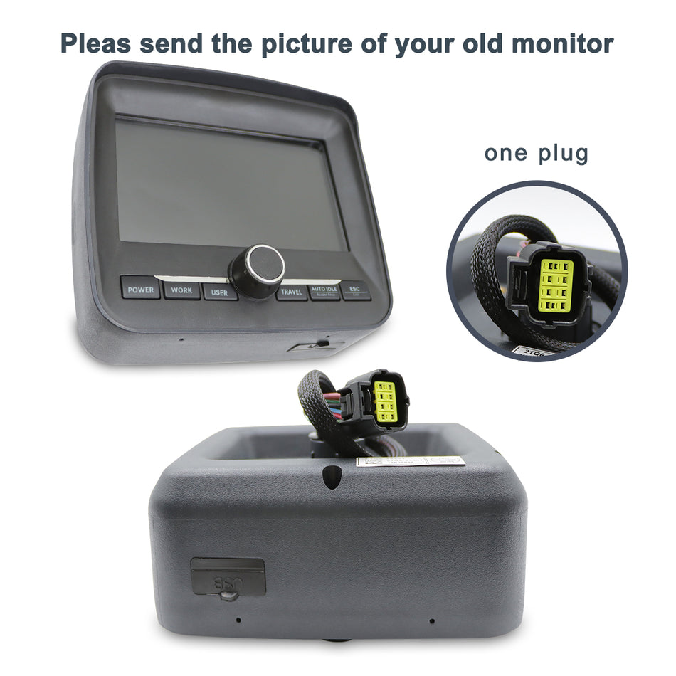 21Q6-30105 Monitor Display Panel for Hyundai R220-9 R160LC-9 R210LC-9 R380LC-9 - Sinocmp