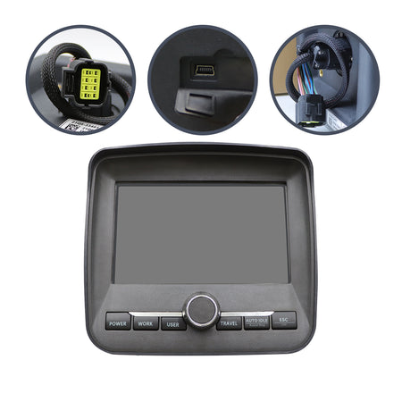 21Q6-30500 Gauge Cluster Monitor for Hyundai Excavator R220-9S R220-9 - Sinocmp