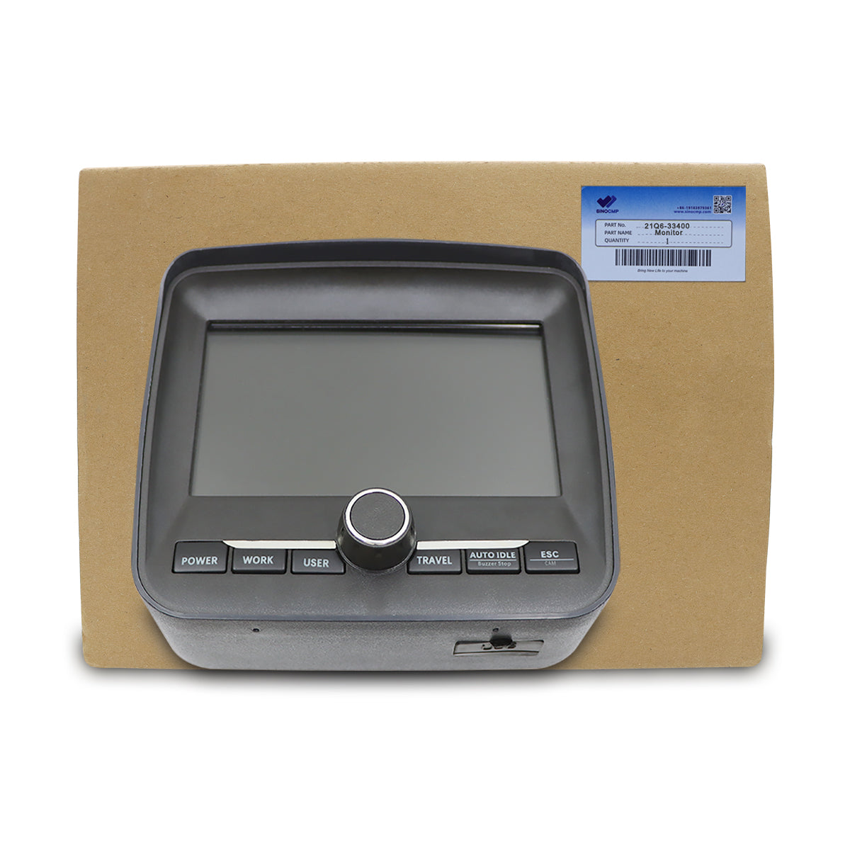 21Q6-33400 Monitor Cluster Gauge for Hyundai R220-9S R480-9 R-9 - Sinocmp