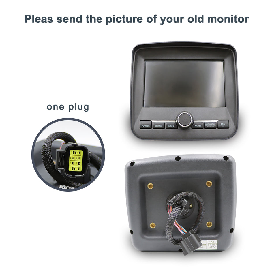 21Q6-30101 HCE Cluster Assy Display Monitor for Hyundai R210LC-9 R290LC-9 - Sinocmp