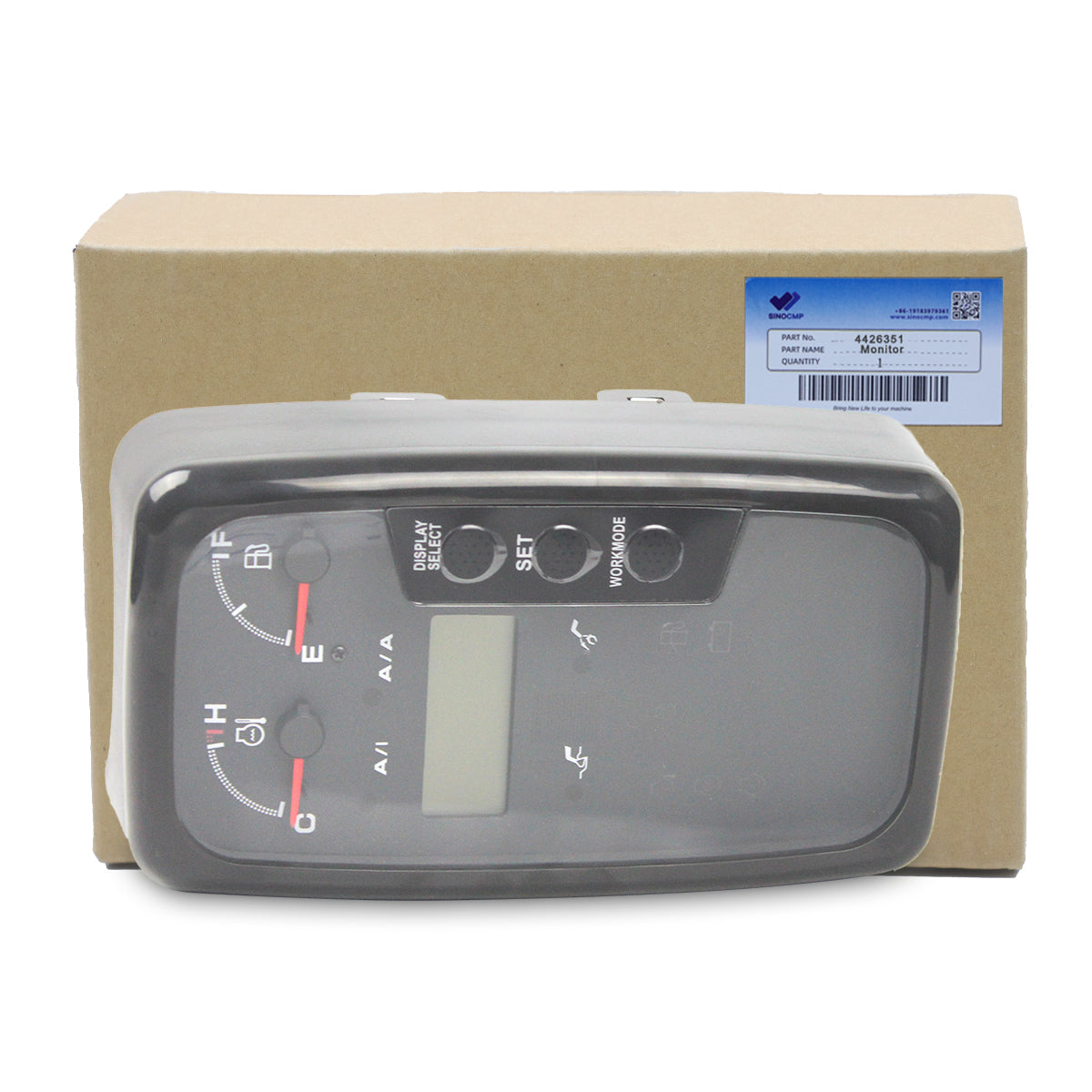 4426351 Monitor Screen Display Panel for Hitachi ZX200-E ZX200 Excavator -Sinocmp