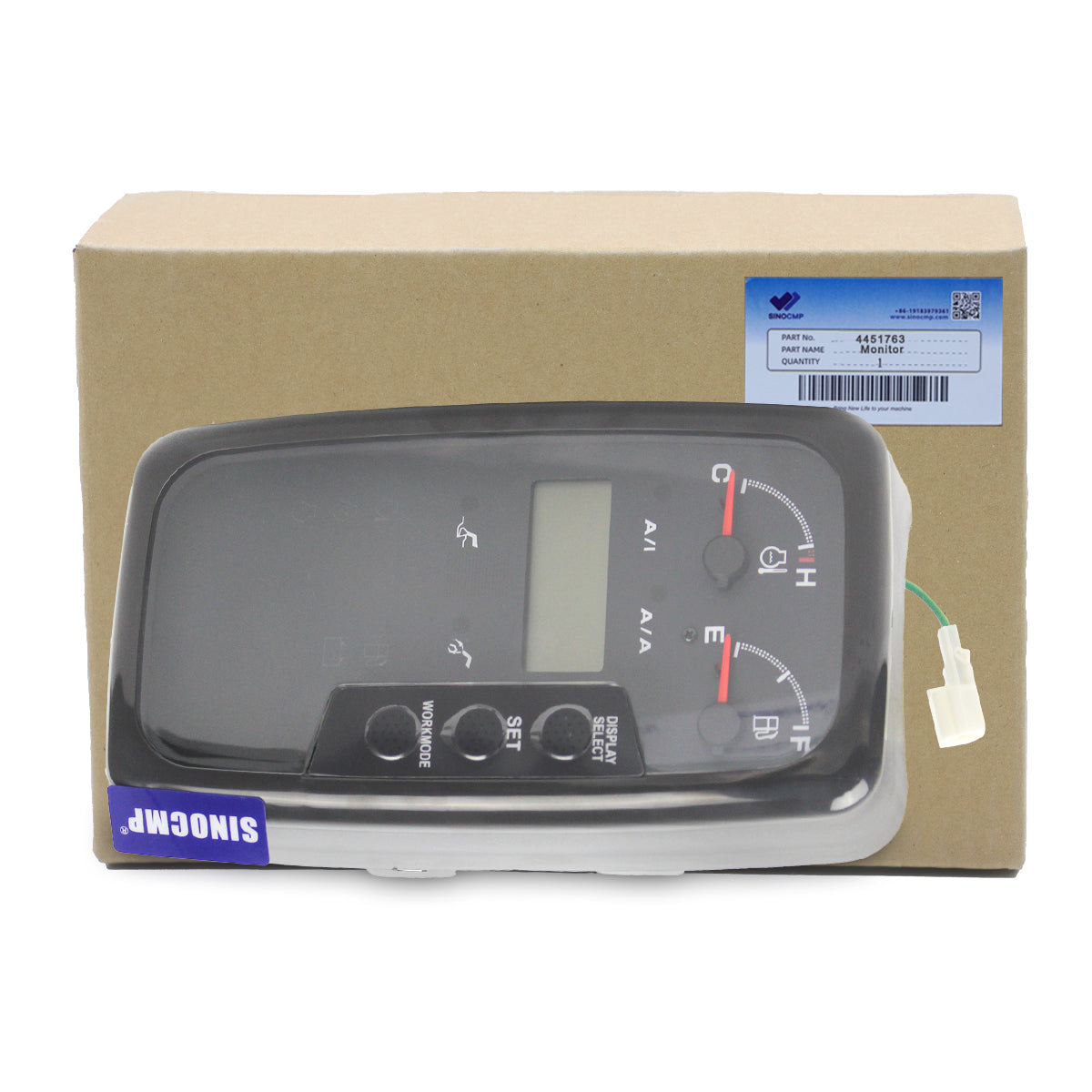 4451763 HCE Cluster Assy Display Monitor for Hitachi ZX110 ZX110-E - Sinocmp