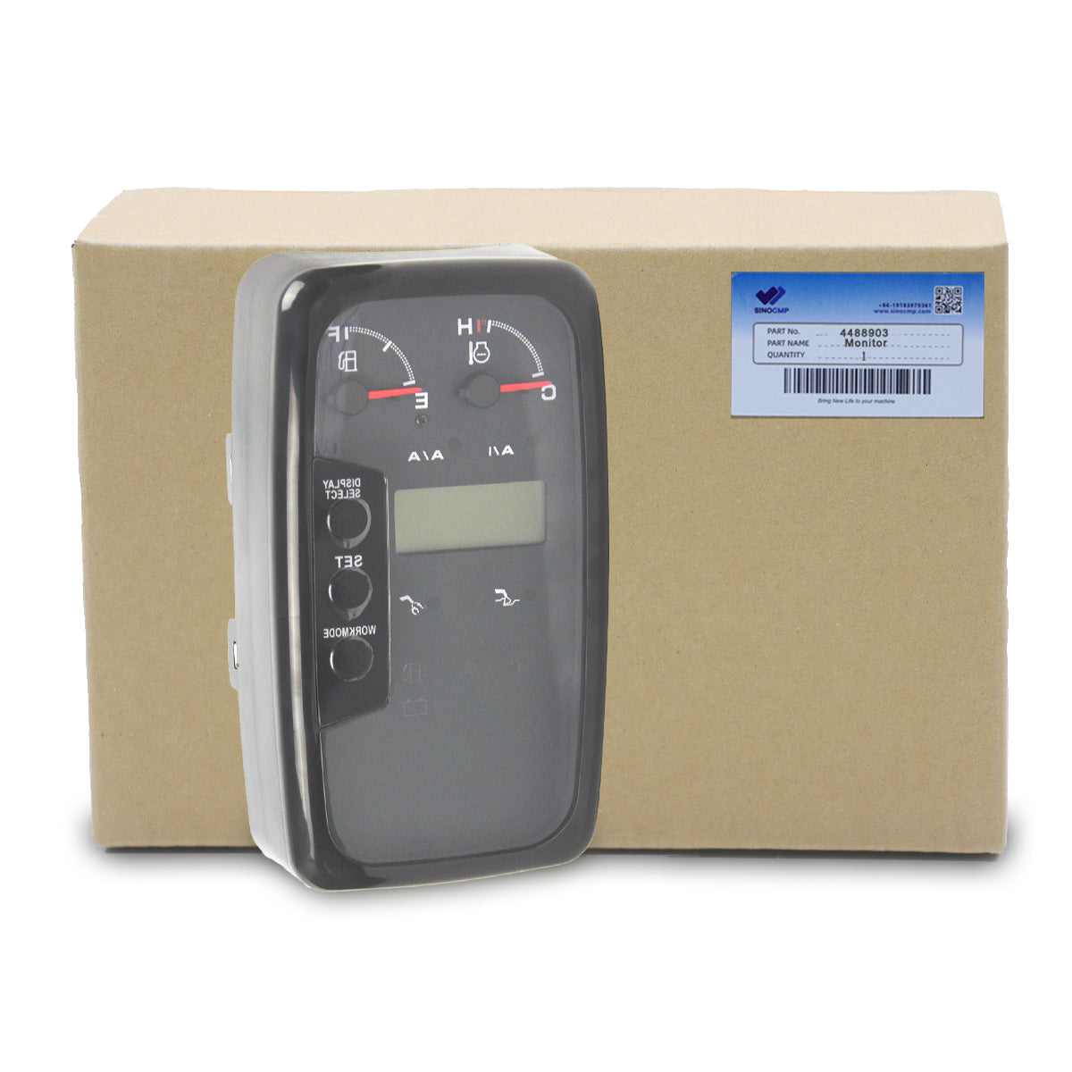 4488903 Monitor Display Panel for Hitachi Excavator ZX110 ZX200 ZX240 - Sinocmp