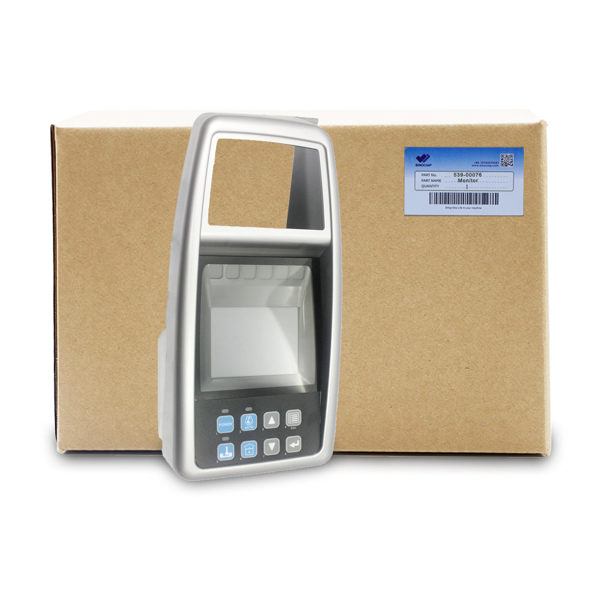 539-00076 539-00076A Monitor Gauge Panel for Doosan Daewoo DX225LC DX480LC - Sinocmp