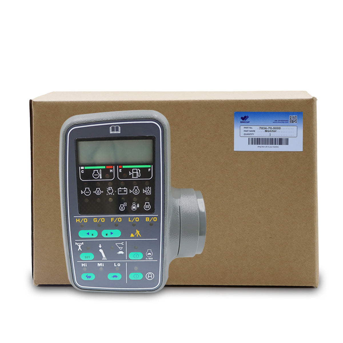 7834-70-5000 7834-70-5100 Monitor Display Panel for Komatsu PC200LC-6 PC200-6 - Sinocmp