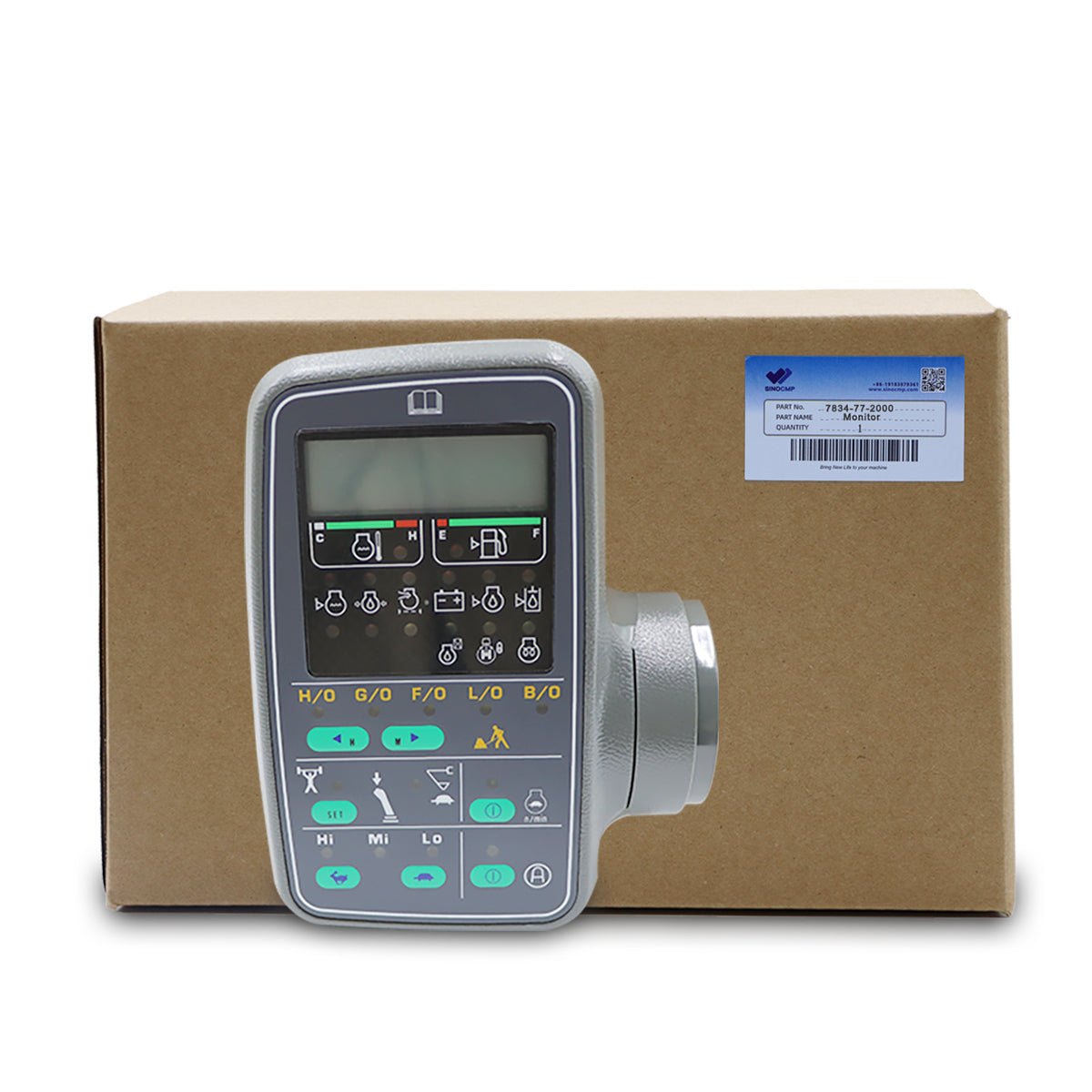 7834-77-2000 7834-77-2001 Monitor for Komatsu PC100-6 PC120-6 PC130-6 - Sinocmp