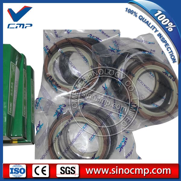 DH220-5 DH258-5 DH300-5 Daewoo Doosan Excavator Bucket Hydraulic Cylinder Repair NOK Seal Kit 2