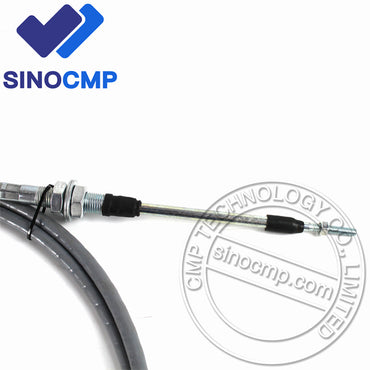 Cabo do acelerador de controle de combustível PC200-5 Cabo do motor de escavadeira de 3,2m/126 polegadas para komatsu pc200-5 sinocmp