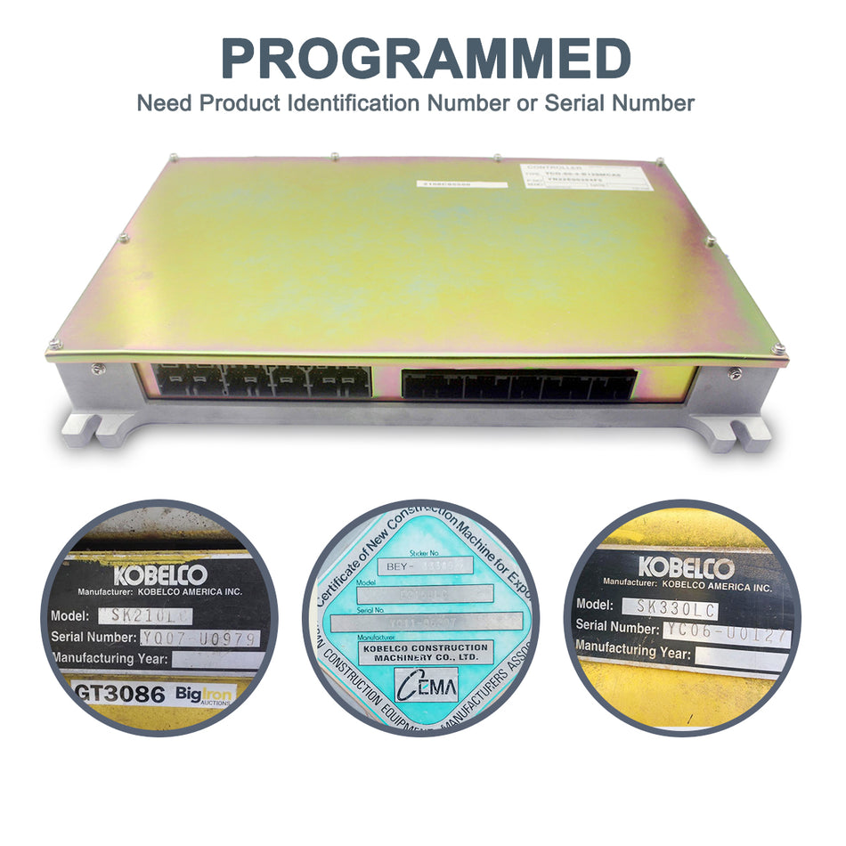LC22E00093F1 LC22E00093F2 Controller for Kobelco Excavator SK350-8