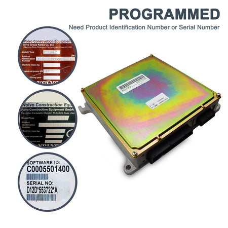 VOE14554880 VECU Controller for Volvo EC210CL ECR235C -Sinocmp-02