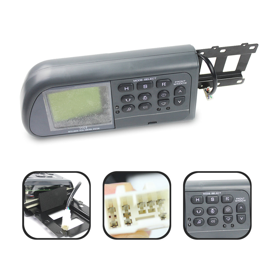 YN59S00002F4 Monitor Display Panel for Kobelco Excavator SK200-5 SK120-5 SK100-5 - Sinocmp