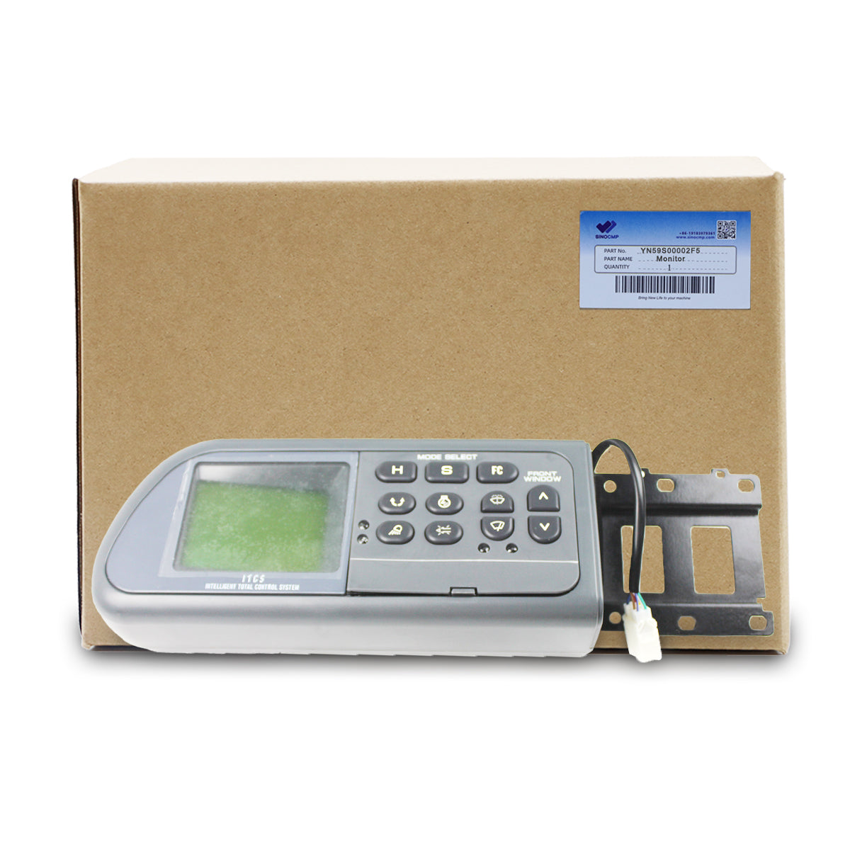 YN59S00002F5 Monitor Screen for Kobelco SK100-5 SK120-5 SK200-5 - Sinocmp