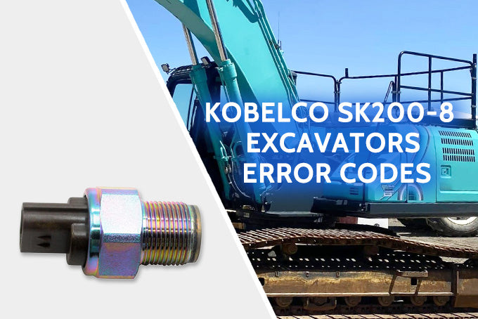 Error Code KOBELCO for SK200-8 Excavators