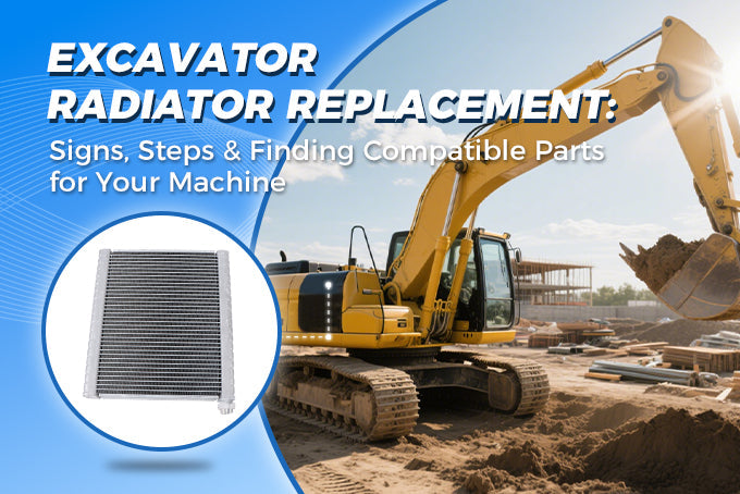 Excavator Radiator Replacement: Signs, Steps & Finding Compatible Parts for Your Machine