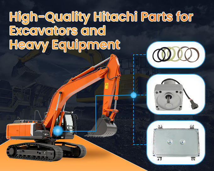 High-Quality Hitachi Parts for Excavators and Heavy Equipment - Sinocmp