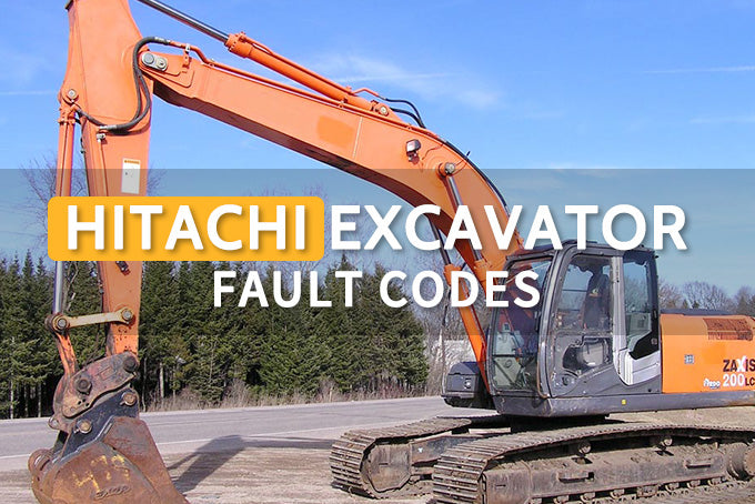 Hitachi Excavator Fault Code