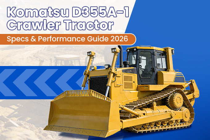 Komatsu D355A-1 Crawler Tractor Specs & Performance Guide 2026 | SINOCMP