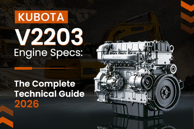 Kubota V2203 Engine Specs: The Complete Technical Guide 2026 - Sinocmp